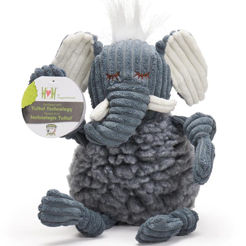 Huggle Hounds HuggleFleece FlufferKnottie Dog Toys